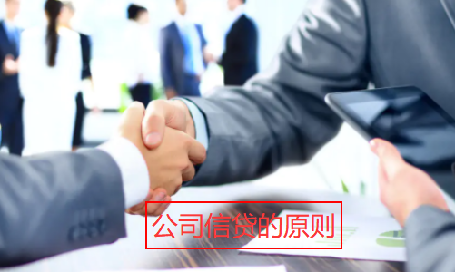 公司信贷的原则